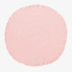 Lemon Loves Layette Blankets & Shawls*Baby Girls Pink Cotton Blanket (86cm) RoseShadow