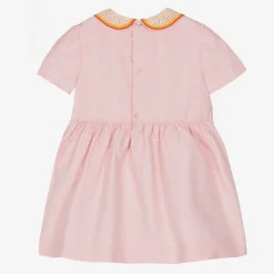 Gucci Dresses*Baby Girls Pink Cotton Dress