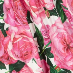 Dolce amp; Gabbana Dresses*Baby Girls Pink Cotton Floral Dress