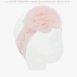 Sofija Hair Accessories|Hair Accessories*Baby Girls Pink Cotton Headband