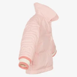 Burberry Coats & Jackets*Baby Girls Pink Down Padded Puffer Jacket