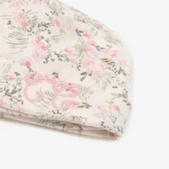 Tartine et Chocolat Hats*Baby Girls Pink Floral Cotton Hat
