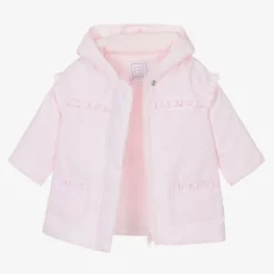 Emile et Rose Coats & Jackets*Baby Girls Pink Hooded Coat