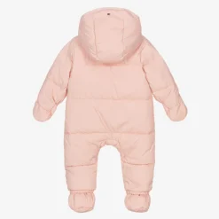 Tommy Hilfiger Snowwear|Coats & Jackets*Baby Girls Pink Hooded Snowsuit