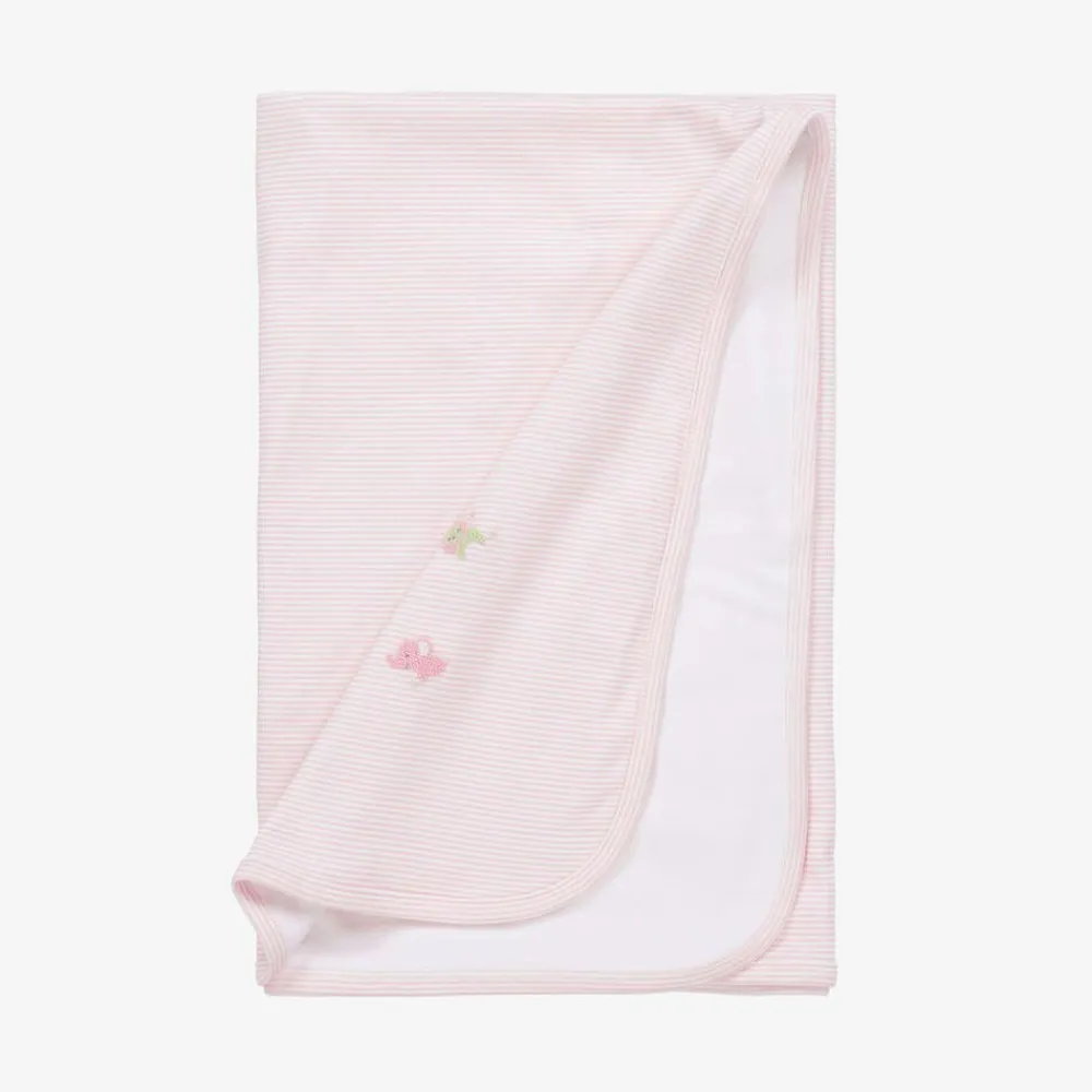 Kissy Kissy Gifts*Baby Girls Pink Jungle Mates Blanket (73cm)