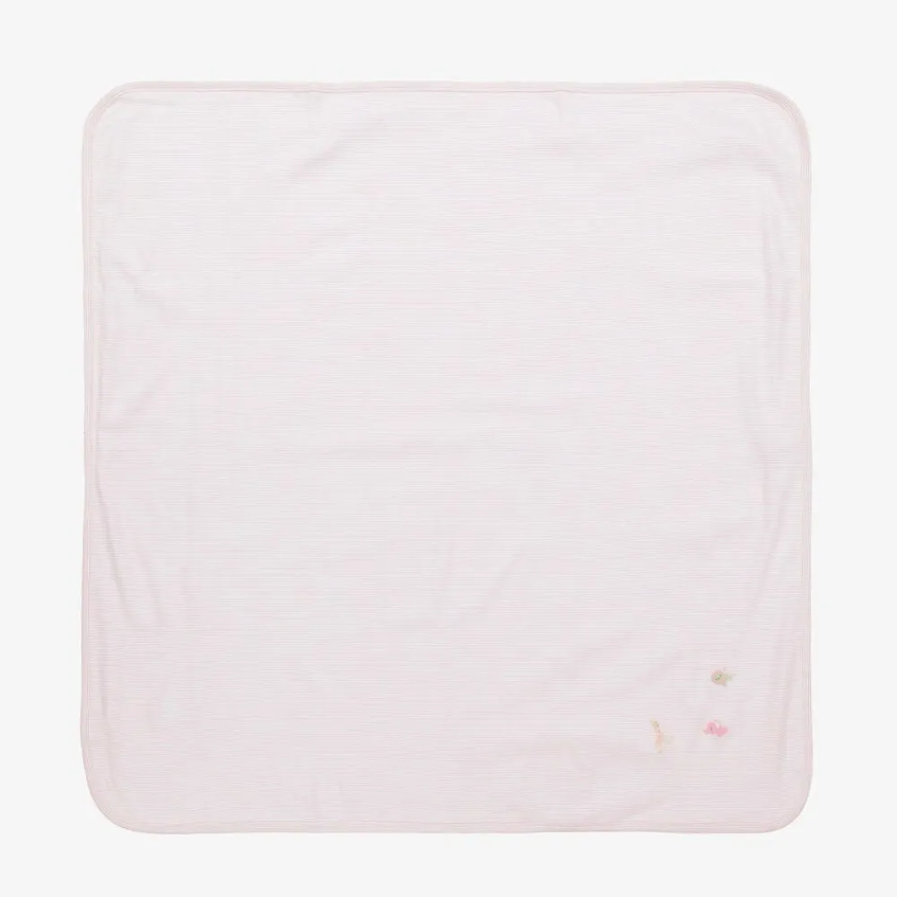 Kissy Kissy Gifts*Baby Girls Pink Jungle Mates Blanket (73cm)