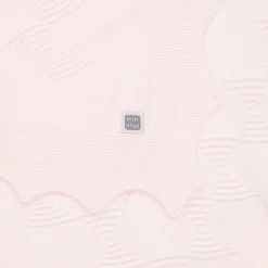 Minutus Blankets & Shawls*Baby Girls Pink Knitted Shawl (105cm)