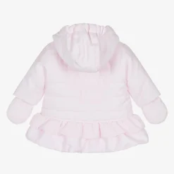 Emile et Rose Coats & Jackets*Baby Girls Pink Padded Coat