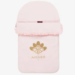 AIGNER Nests*Baby Girls Pink Pima Cotton Nest (70cm)