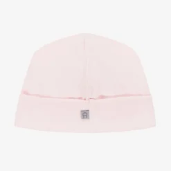 AIGNER Hats|Hats*Baby Girls Pink Pima Cotton Layette Hat
