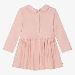 Tommy Hilfiger Dresses*Baby Girls Pink Piqué & Pointelle Dress