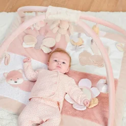 Nattou Gifts*Baby Girls Pink Plush Playmat (80cm)