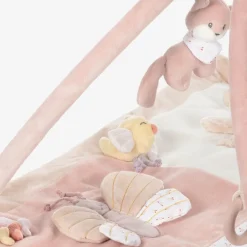 Nattou Gifts*Baby Girls Pink Plush Playmat (80cm)