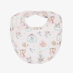 My Little Pie Feeding Accessories*Baby Girls Pink Princess Print Bib