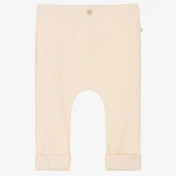 1 + in the family Leggings*Baby Girls Pink Ribbed Cotton Leggings