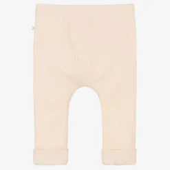 1 + in the family Leggings*Baby Girls Pink Ribbed Cotton Leggings