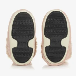 Moon Boot Boots*Baby Girls Pink Suede s