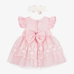 Beau KiD Dresses*Baby Girls Pink Tulle Dress Set