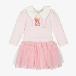 Monnalisa Outfit Sets|Outfit Sets*Baby Girls Pink Tulle Tutu Skirt Set