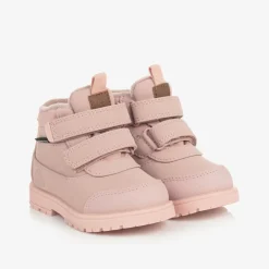 Mayoral Boots|Boots*Baby Girls Pink Waterproof Velcro Boots