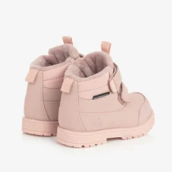 Mayoral Boots|Boots*Baby Girls Pink Waterproof Velcro Boots