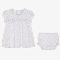 Kissy Kissy Dresses*Baby Girls Purple Cotton Summer Gardens Dress