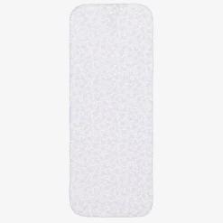 Kissy Kissy Feeding Accessories*Baby Girls Purple Summer Gardens Burp Cloth (49cm)