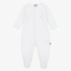 G.H.Hurt amp; Son Gifts|Babysuits*Baby Girls White Cotton & Pink Wool Gift Set