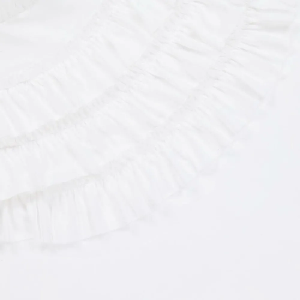 Lemon Loves Layette Blankets & Shawls*Baby Girls Cotton Blanket (86cm) White