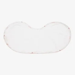 My Little Pie Feeding Accessories*Baby Girls White Cotton Opera Burp Cloth (59cm)