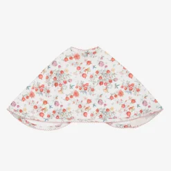 My Little Pie Feeding Accessories*Baby Girls White Cotton Pomegranate Burp Cloth (59cm)