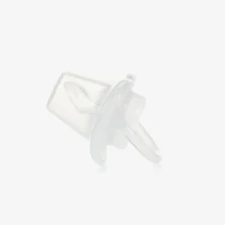 Guess Gifts|Feeding Accessories*Baby Girls White Dummy & Clip Set