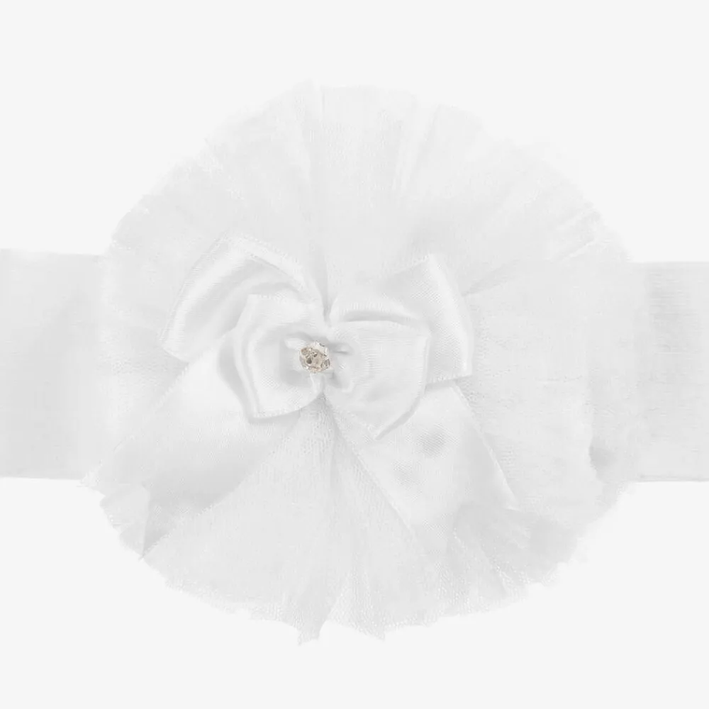Beau KiD Hair Accessories|Hair Accessories*Baby Girls White Headband
