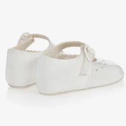 Early Days Pre Walkers|Pre Walkers*Baby Girls White Patent Pre-Walker Shoes