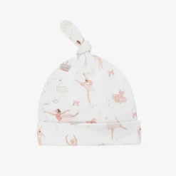 My Little Pie Hats*Baby Girls White Supima Cotton Opera Hat