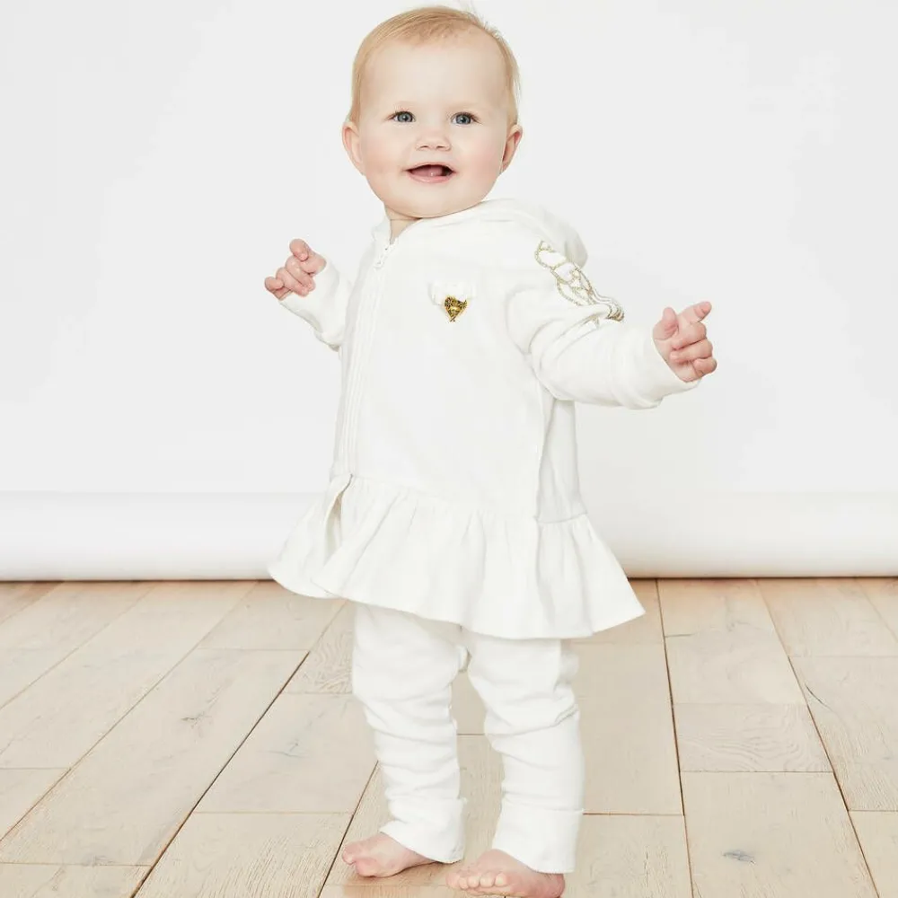 Angels Face Tracksuits|Tracksuits*Baby Girls White Tracksuit