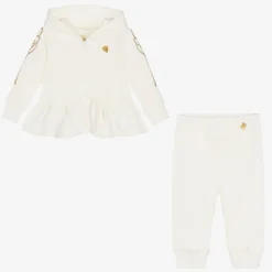 Angels Face Tracksuits|Tracksuits*Baby Girls White Tracksuit