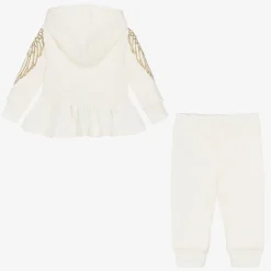 Angels Face Tracksuits|Tracksuits*Baby Girls White Tracksuit