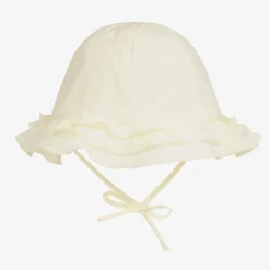 Sarah Louise Hats*Baby Yellow Polycotton Sun Hat