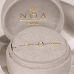 NOA Mini Jewellery|Jewellery*Babys 1st 18kt Gold & Diamond Bracelet
