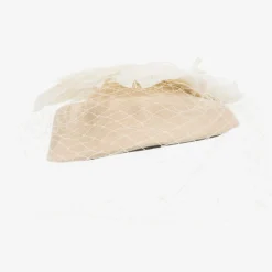 Sienna Likes To Party Hats*Beige & Ivory Occasion Hat