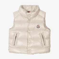 Moncler Enfant Coats & Jackets*Beige Bernard Down Padded Gilet