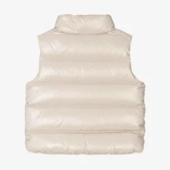Moncler Enfant Coats & Jackets*Beige Bernard Down Padded Gilet