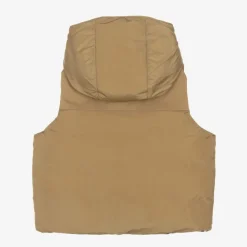 Burberry Coats & Jackets*Beige Check Reversible Down Gilet