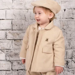 Beau KiD Coats & Jackets|Coats & Jackets*Beige Corduroy Coat & Hat Set