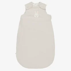 Mayoral Newborn Sleeping Accessories*Beige Cotton Bunny Sleeping Bag (73cm)