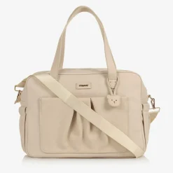 Mayoral Gifts*Beige Faux Leather Changing Bag (40cm)