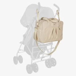 Mayoral Gifts*Beige Faux Leather Changing Bag (40cm)