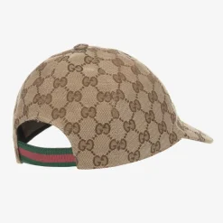 Gucci Hats*Beige GG Logo Canvas Cap