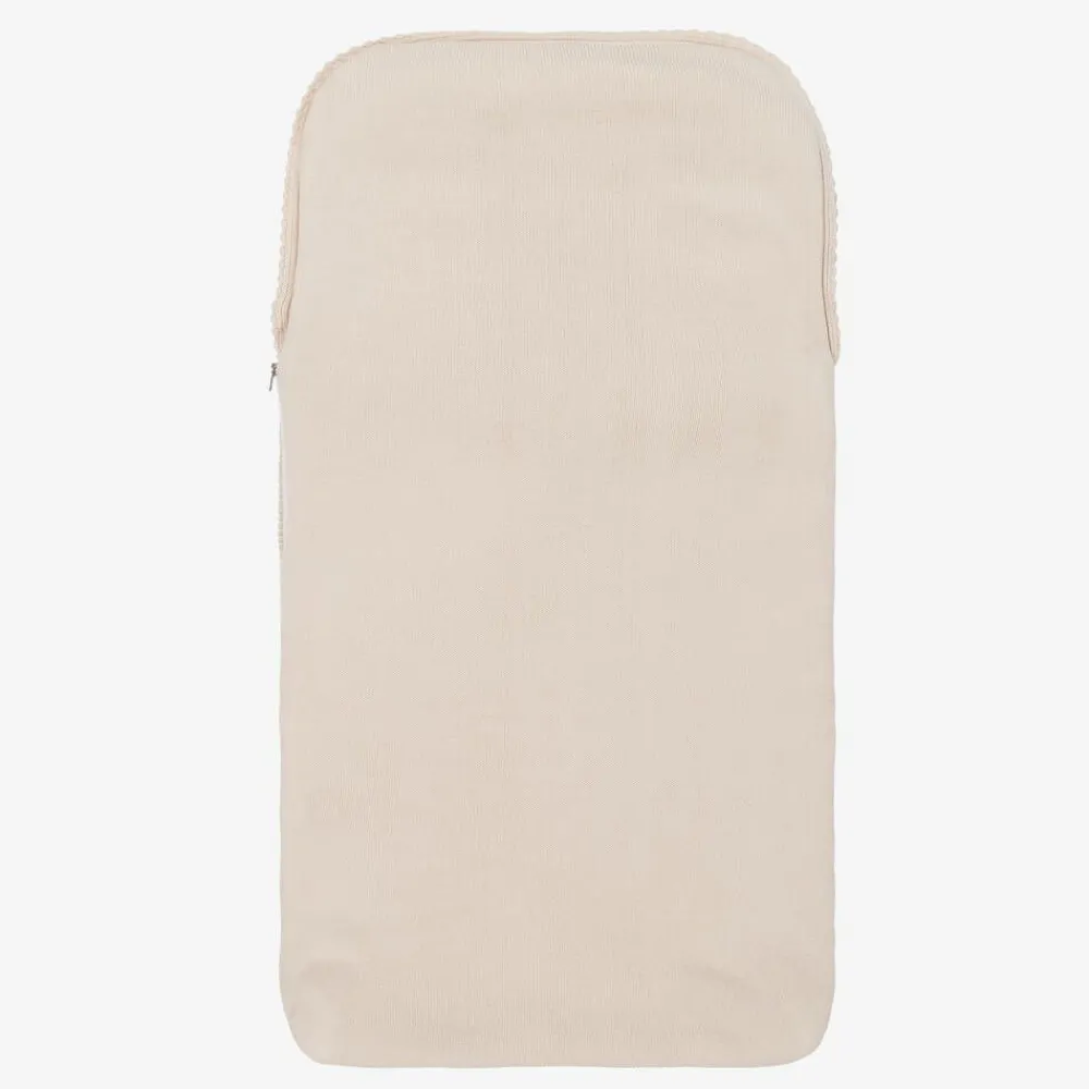 Artesanía Granlei Gifts*Beige Knitted Bunny Baby Nest (70cm)